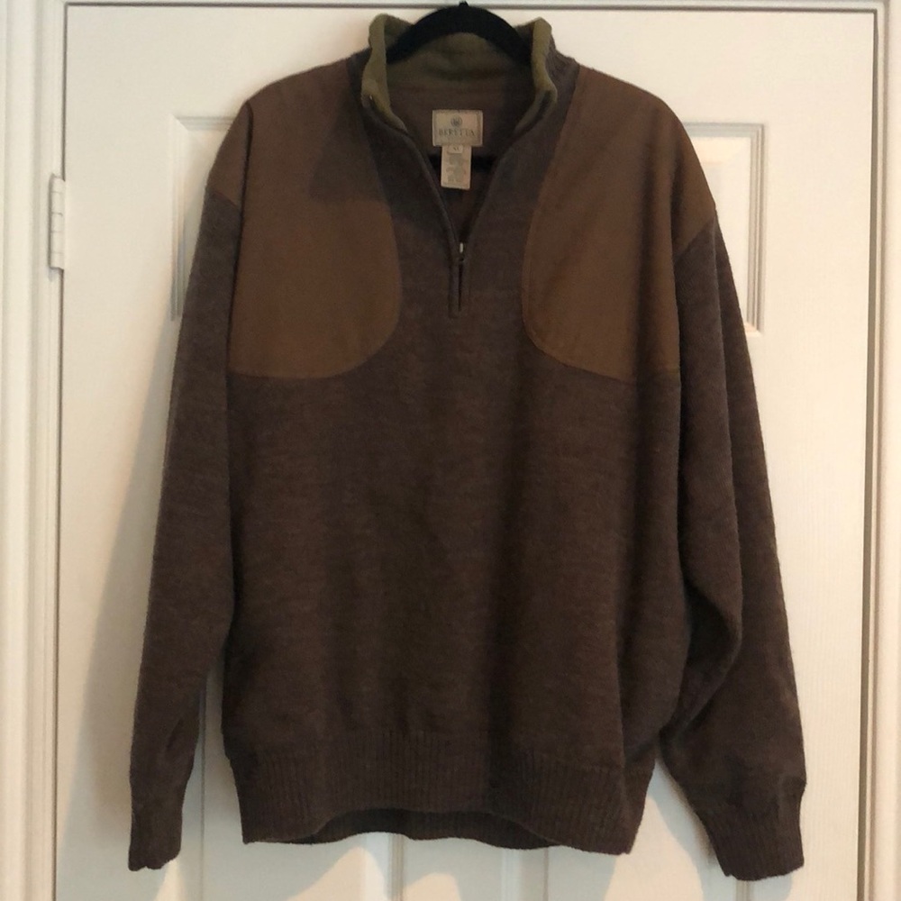 Beretta Half-Zip Fully Lined Sweater